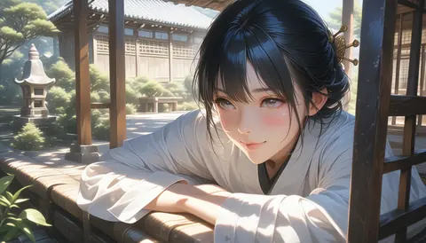 2.5D着物女性イラスト AI Art Preview 018 thumbnail
