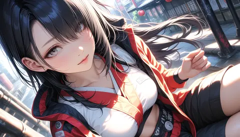 2.5D着物女性イラスト AI Art Preview 026 thumbnail
