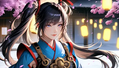 2.5D着物女性イラスト AI Art Preview 033 thumbnail
