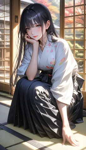 2.5D着物女性イラスト AI Art Preview 058 thumbnail