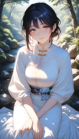 2.5D着物女性イラスト AI Art Preview 061 thumbnail