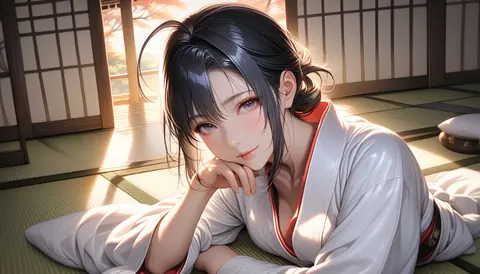 2.5D着物女性イラスト AI Art Preview 067 thumbnail