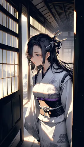 2.5D着物女性イラスト AI Art Preview 088 thumbnail