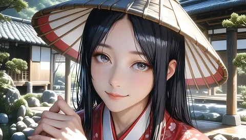 2.5D着物女性イラスト AI Art Preview 093 thumbnail