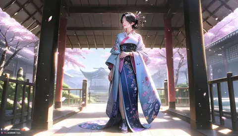 2.5D着物女性イラスト AI Art Preview 111 thumbnail