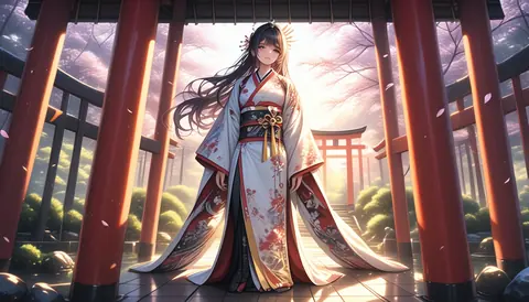 2.5D着物女性イラスト AI Art Preview 113 thumbnail