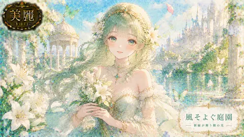 風そよぐ幻想庭園の朝 thumbnail