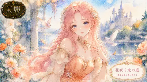 水彩幻想庭園の花冠姫 thumbnail