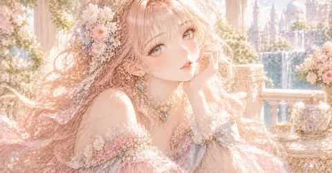 花咲く宮殿の夢見る令嬢 thumbnail