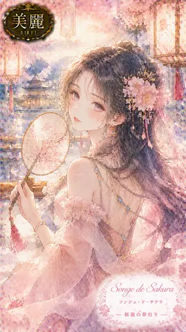 桜灯りに包まれた夢幻の舞姫 thumbnail