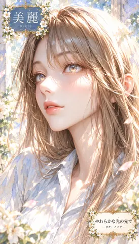 陽光に咲く美麗な横顔 thumbnail