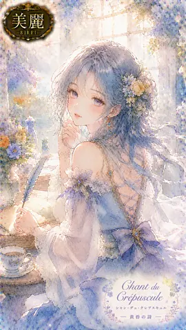黄昏の花園と青銀髪の令嬢 thumbnail