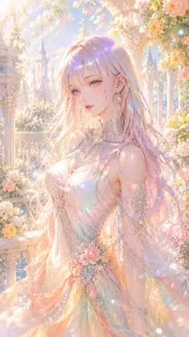 光に包まれた幻想庭園の令嬢 thumbnail