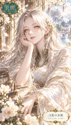 白花の余韻、夢幻の宮苑 thumbnail