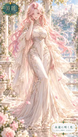 永遠に咲く光の庭園姫 thumbnail