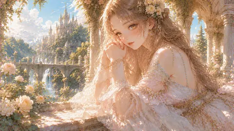 薔薇咲く幻想庭園の貴婦人 thumbnail