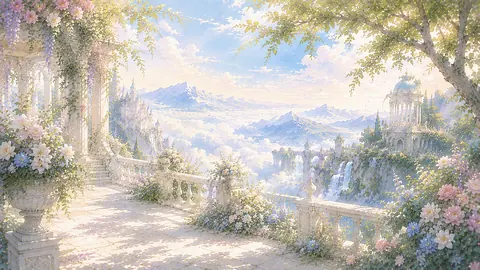 天空の花園と雲海の城塞 thumbnail