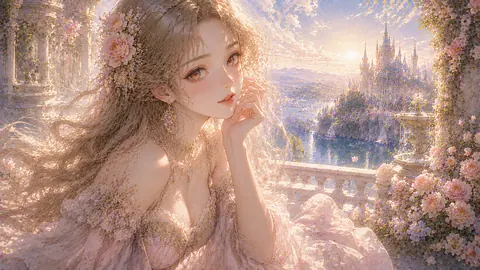 薔薇香る宮殿庭園の令嬢 thumbnail