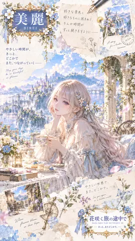 花咲く庭の幻想ティータイム thumbnail