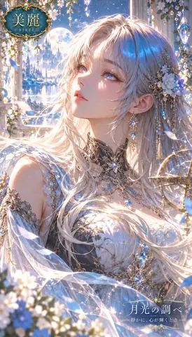 月光に佇む星晶の姫君 thumbnail