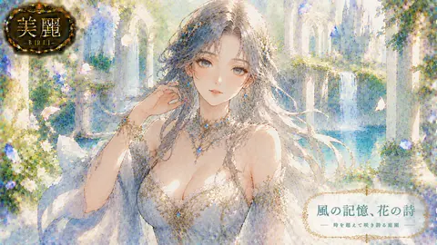水辺の庭園に咲く風の記憶 thumbnail