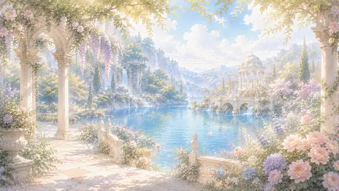 夢幻の花園遺跡と湖畔の宮殿 thumbnail