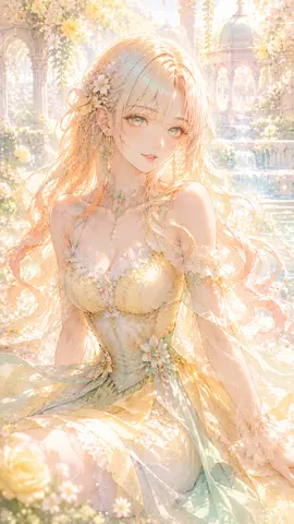 陽光に輝く花園の令嬢 thumbnail