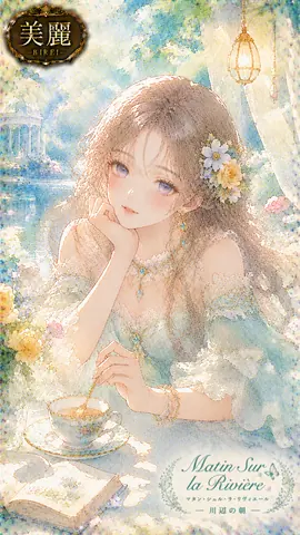 川辺の朝、麗しき庭園ティータイム thumbnail