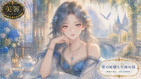 青の庭園と午後の詩 thumbnail