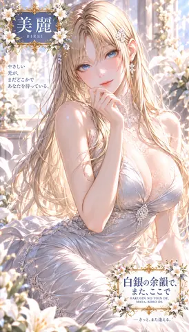 白銀の余韻、花咲く麗人 thumbnail