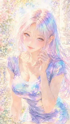 花咲く庭の夢色ポートレート thumbnail
