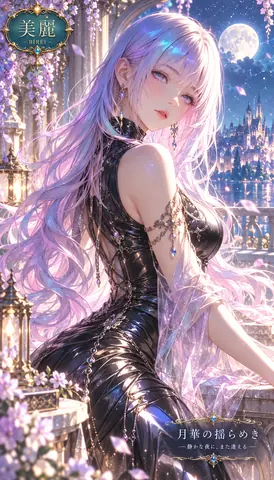 月華に佇む幻想の令嬢 thumbnail
