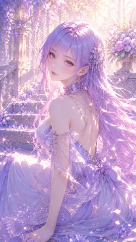 藤色の花咲く夢幻の階段庭園 thumbnail