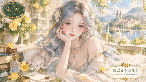 陽だまりの便り、美麗な湖畔の庭 thumbnail