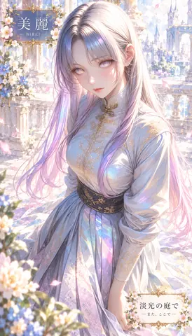 淡光の庭に咲く美麗 thumbnail