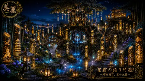 星霜の語り竹庭、幻想の灯籠祭 thumbnail