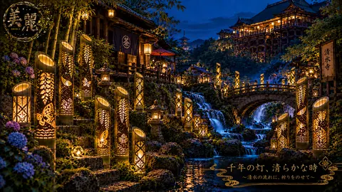 幻想的な清水寺の灯り祭り thumbnail