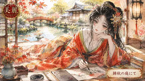 錦秋の庭で描く夢 thumbnail