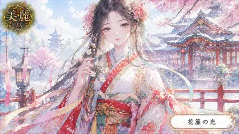 桜舞う社の麗しき巫女 thumbnail