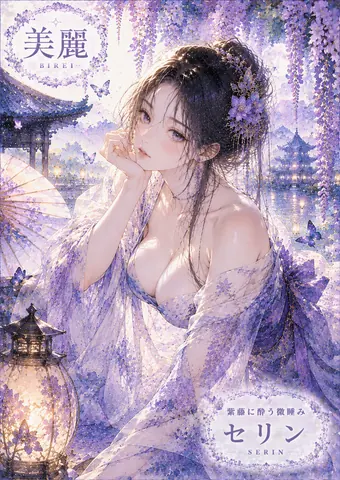 藤と月夜の夢幻美人 thumbnail