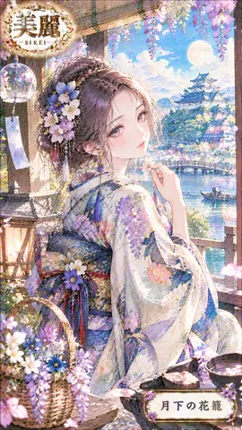 月下の花籠、春霞の美麗姫 thumbnail