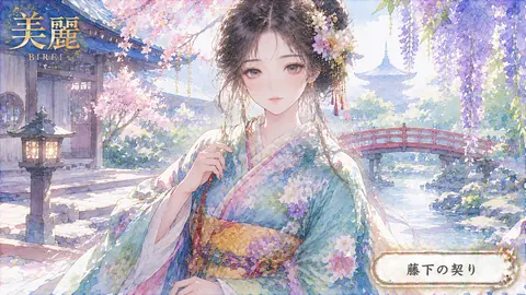桜庭に佇む美麗な姫 thumbnail