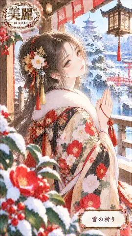 雪の祈り、冬の社にて thumbnail