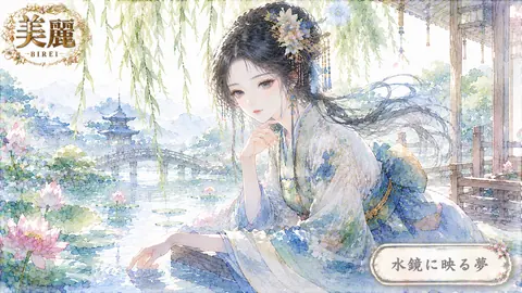 水鏡に映る夢彩堂 thumbnail