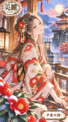 夕雲の詩、花飾りの巫女 thumbnail