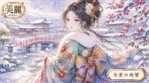 雪化粧の美麗な古都 thumbnail