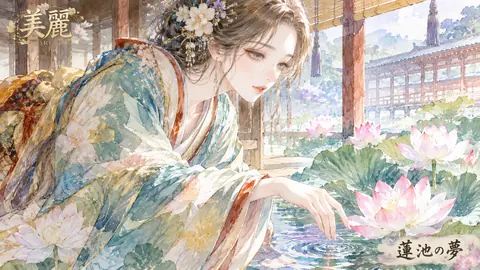 蓮池に佇む麗しき姫 thumbnail