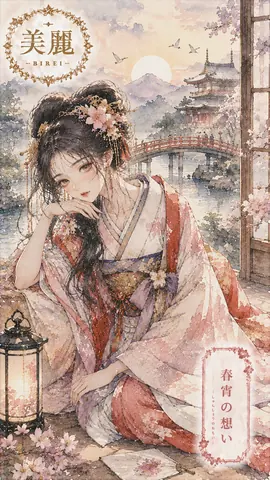 桜霞に佇む美麗な姫 thumbnail