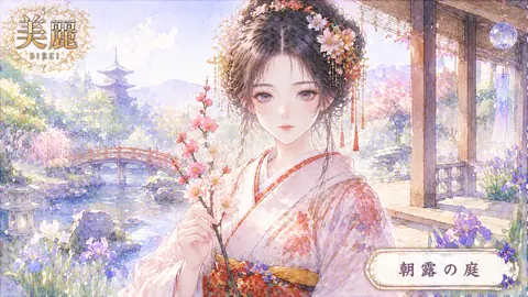 朝露の庭に咲く美麗な姫 thumbnail