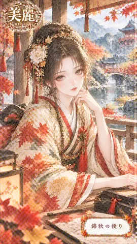 錦秋の便り、美麗な姫君 thumbnail
